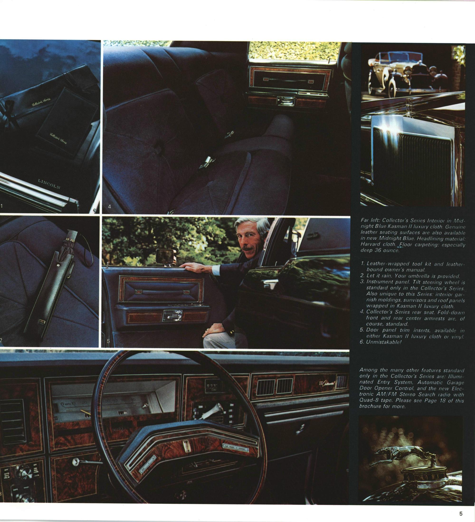1979 Lincoln Continental Brochure Page 6